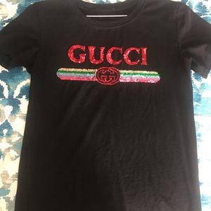 Inspired G U C C I (not authentic) (like new)